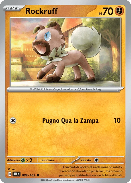 Rockruff – Reverse Holo