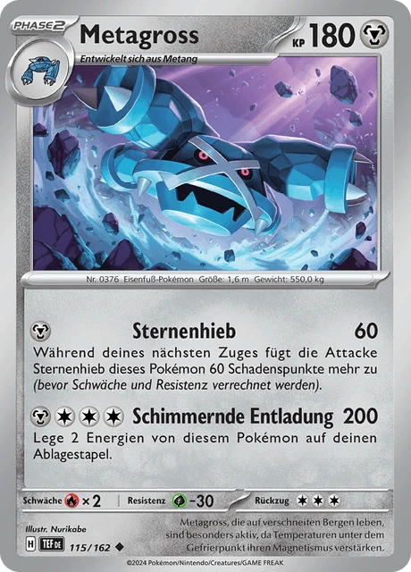 Metagross – Reverse Holo