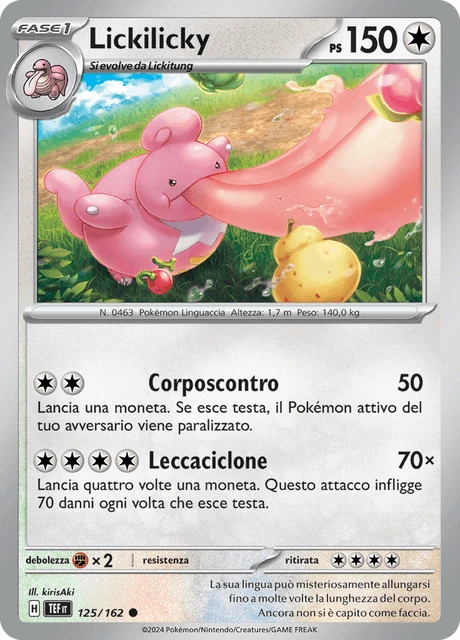 Lickilicky – Reverse Holo