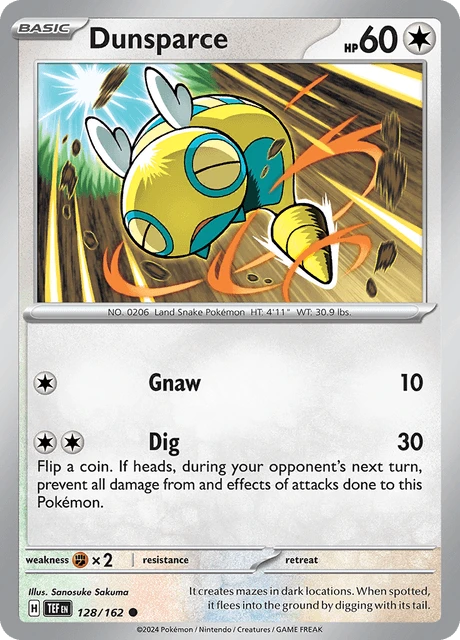 Dunsparce – Reverse Holo