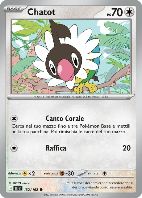 Chatot – Reverse Holo