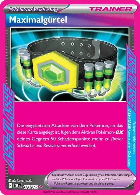 Maximalgürtel – Holo
