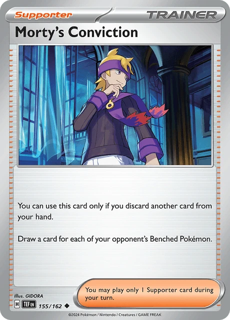 Morty's Conviction – Reverse Holo