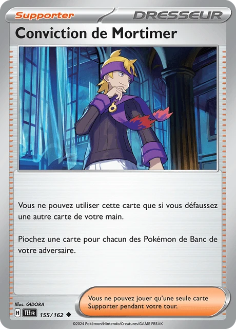 Conviction de Mortimer – Normal
