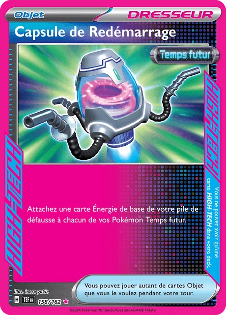 Capsule de Redémarrage – Holo