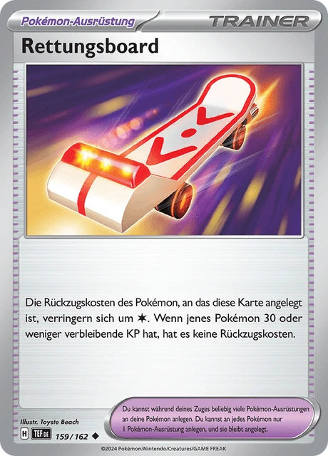 Rettungsboard – Reverse Holo