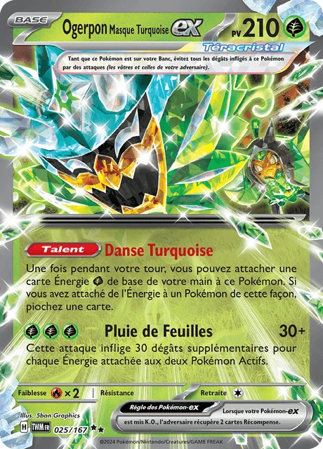 Ogerpon Masque Turquoise-ex