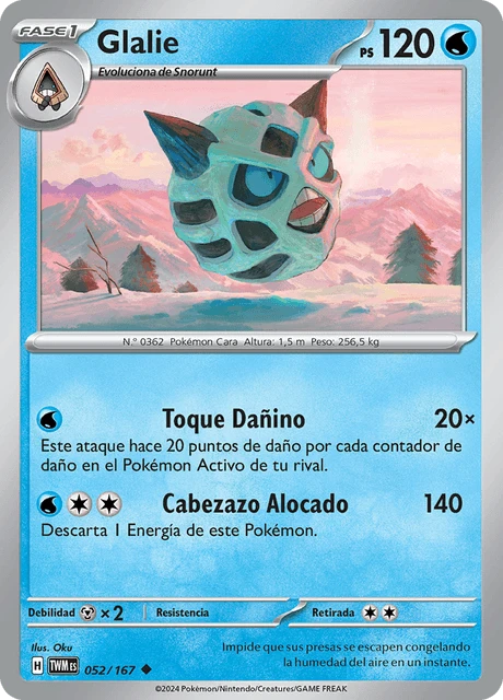 Glalie – Reverse Holo