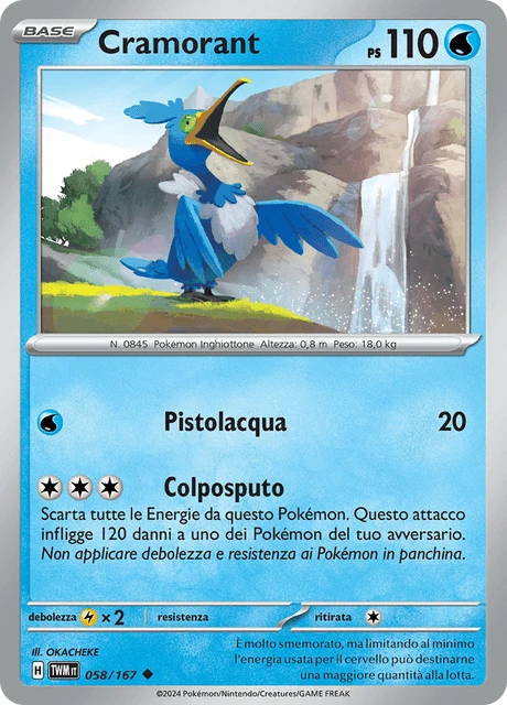 Cramorant – Reverse Holo
