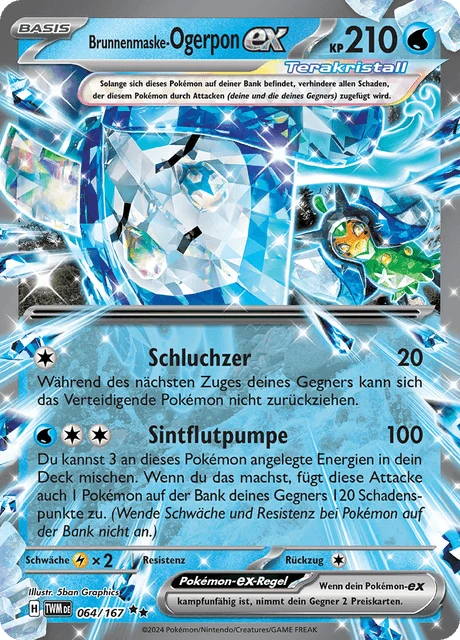 Brunnenmaske-Ogerpon-ex – Holo