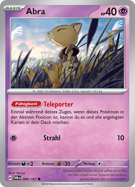 Abra – Reverse Holo