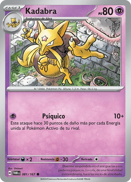 Kadabra – Reverse Holo