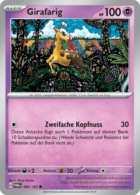 Girafarig – Normal