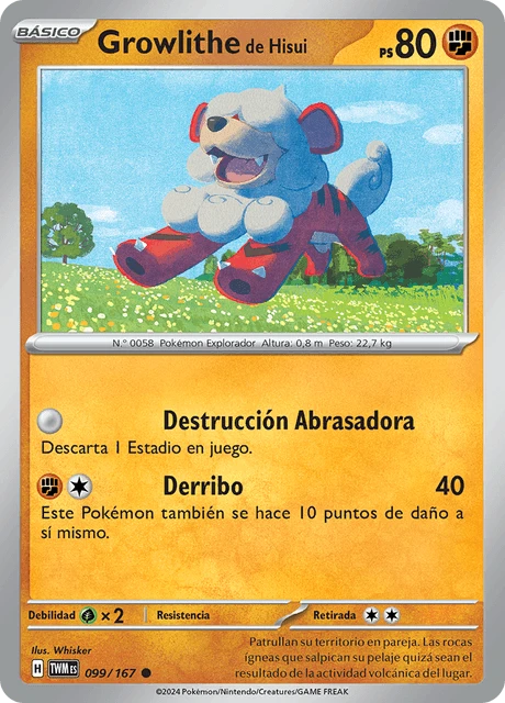 Growlithe de Hisui – Normal