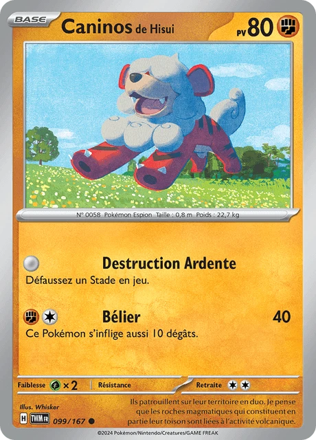 Caninos de Hisui – Reverse Holo