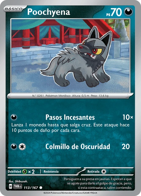 Poochyena – Reverse Holo