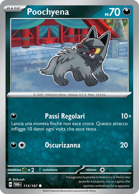 Poochyena – Reverse Holo