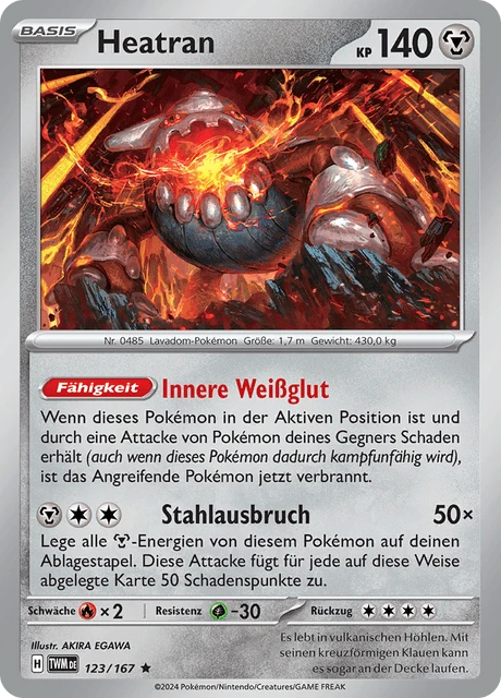 Heatran – Reverse Holo
