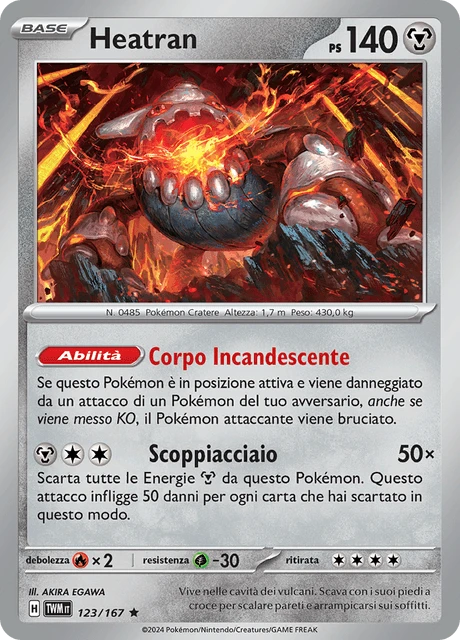 Heatran – Reverse Holo