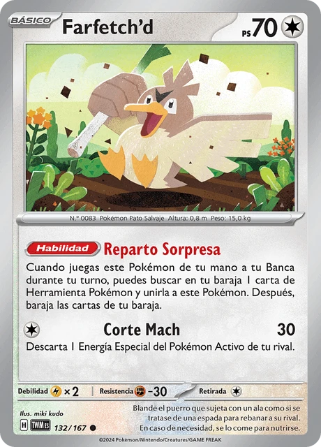 Farfetch'd – Reverse Holo