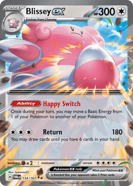 Blissey ex – Holo
