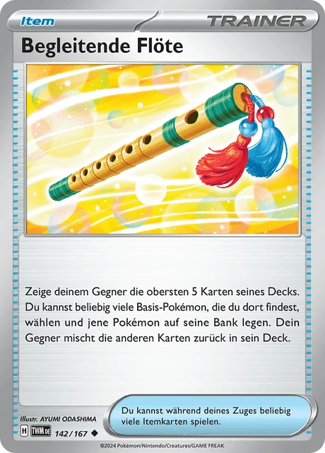 Begleitende Flöte – Reverse Holo