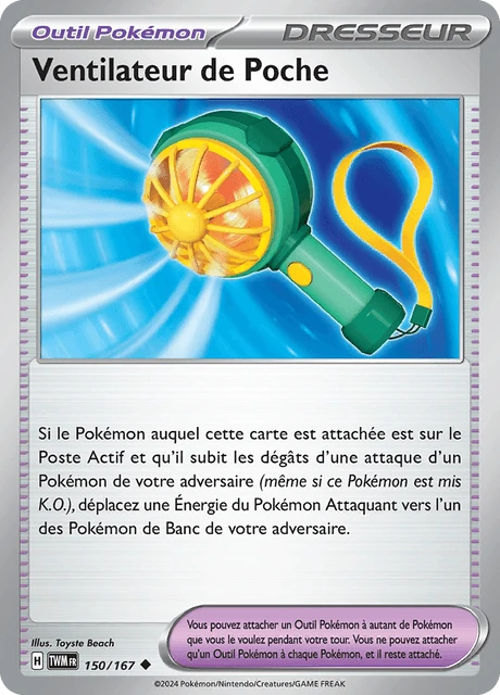Ventilateur de Poche – Reverse Holo