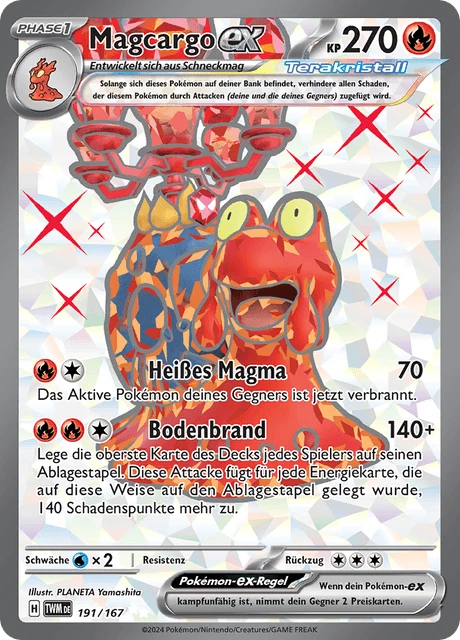 Magcargo-ex – Holo