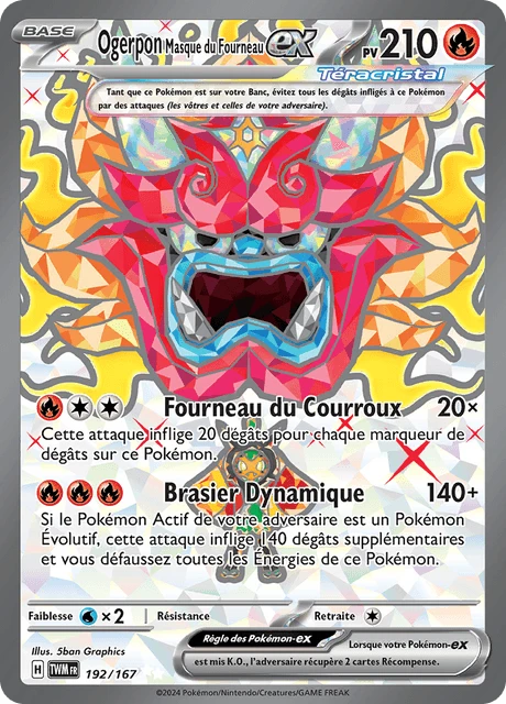 Ogerpon Masque du Fourneau-ex – Holo