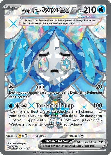 Wellspring Mask Ogerpon ex – Holo