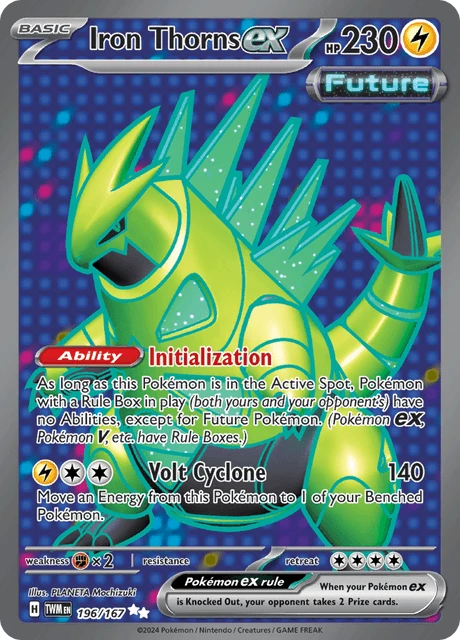 Iron Thorns ex – Holo