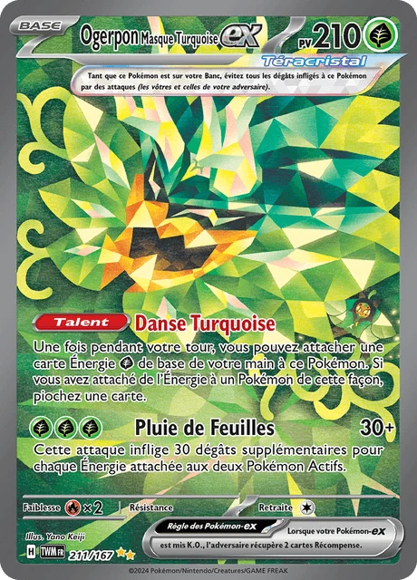 Ogerpon Masque Turquoise-ex – Holo