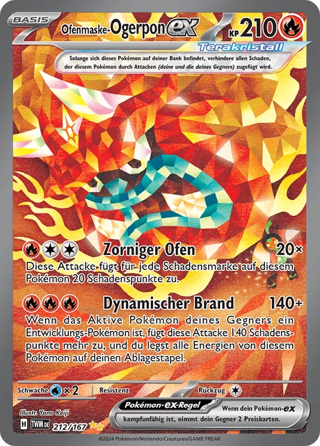 Ofenmaske-Ogerpon-ex – Holo