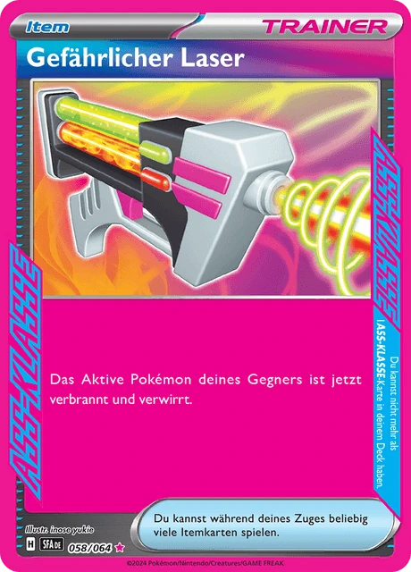 Gefährlicher Laser – Holo
