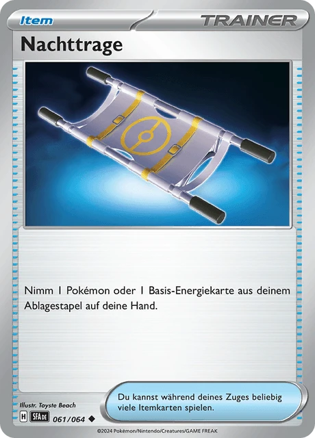 Nachttrage – Reverse Holo