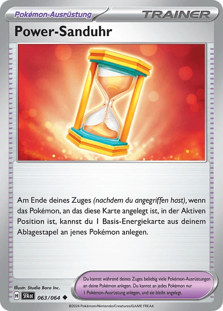 Power-Sanduhr – Reverse Holo