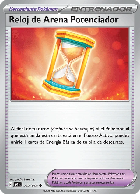 Reloj de Arena Potenciador – Reverse Holo