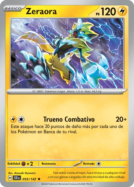Zeraora – Reverse Holo