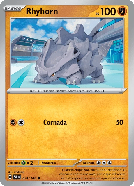 Rhyhorn – Reverse Holo