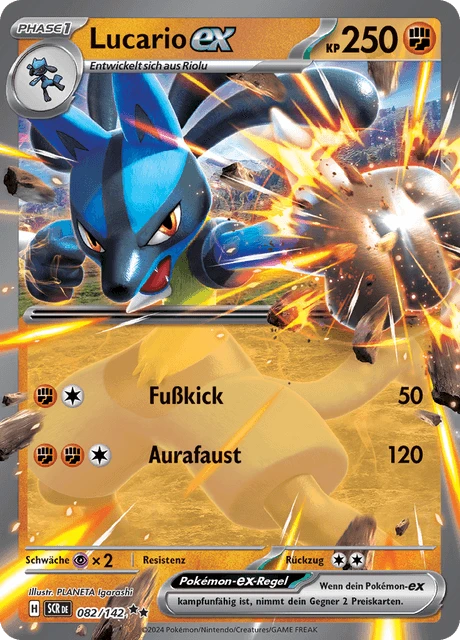 Lucario-ex – Holo