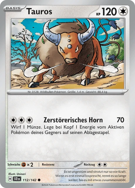 Tauros – Reverse Holo