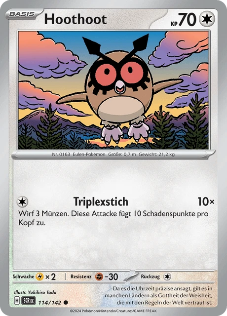 Hoothoot – Reverse Holo
