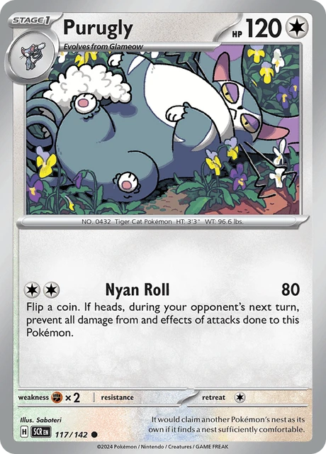 Purugly – Reverse Holo