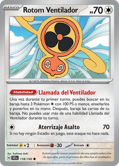 Rotom Ventilador – Normal