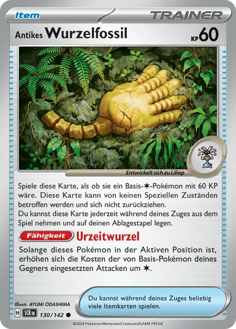 Antikes Wurzelfossil – Normal