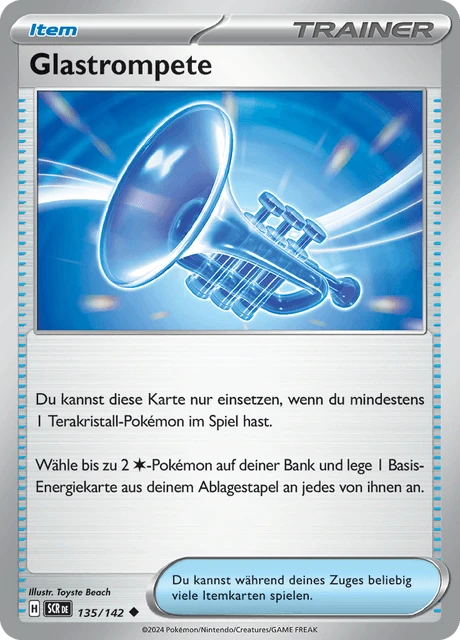 Glastrompete – Normal