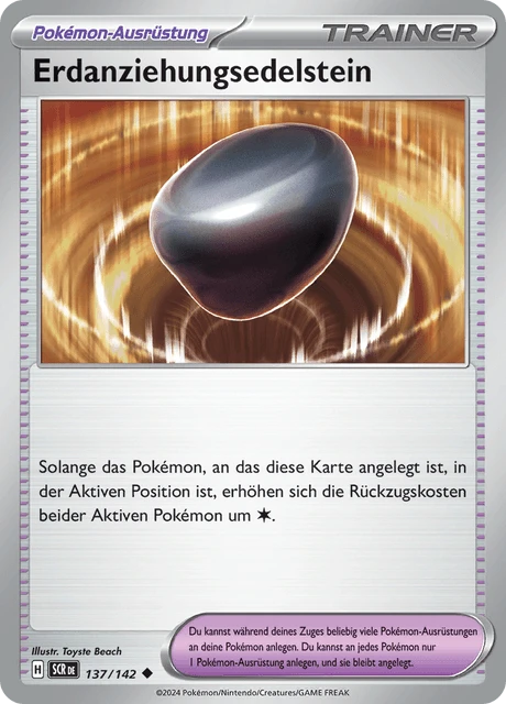 Erdanziehungsedelstein – Normal