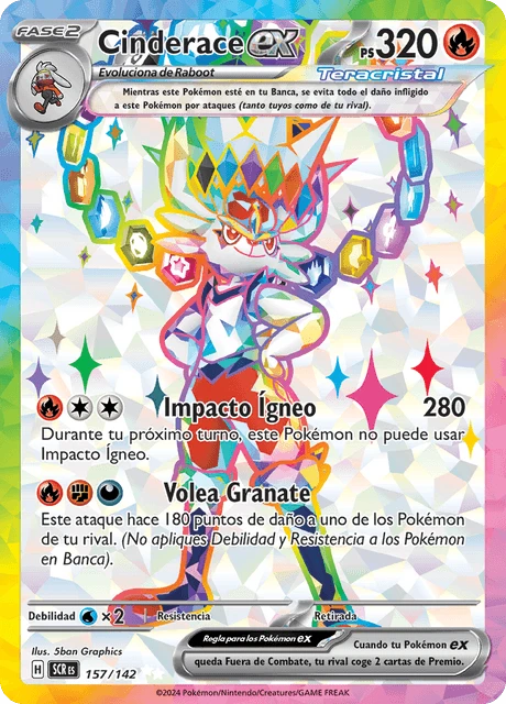 Cinderace ex – Holo