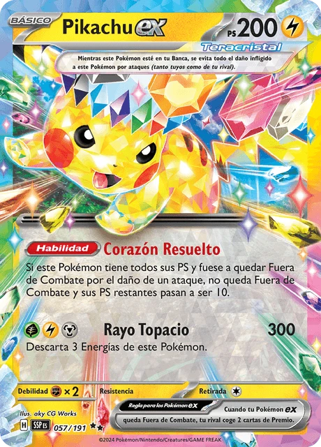Pikachu ex – Holo
