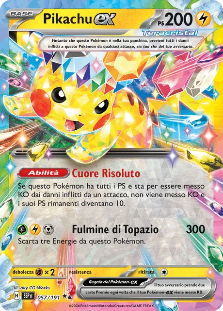 Pikachu-ex – Holo